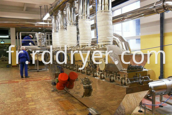 table salt vibrating Fluidized Bed Drying equipment